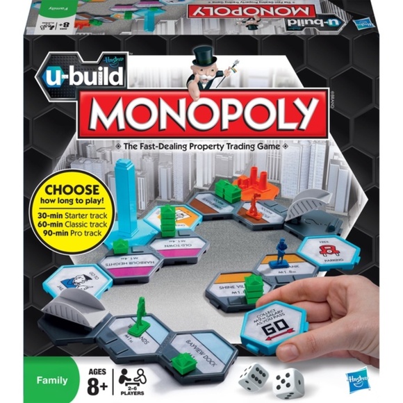 Monopoly U-Build It Board Game Brand New Never Opened - Picture 1 of 9